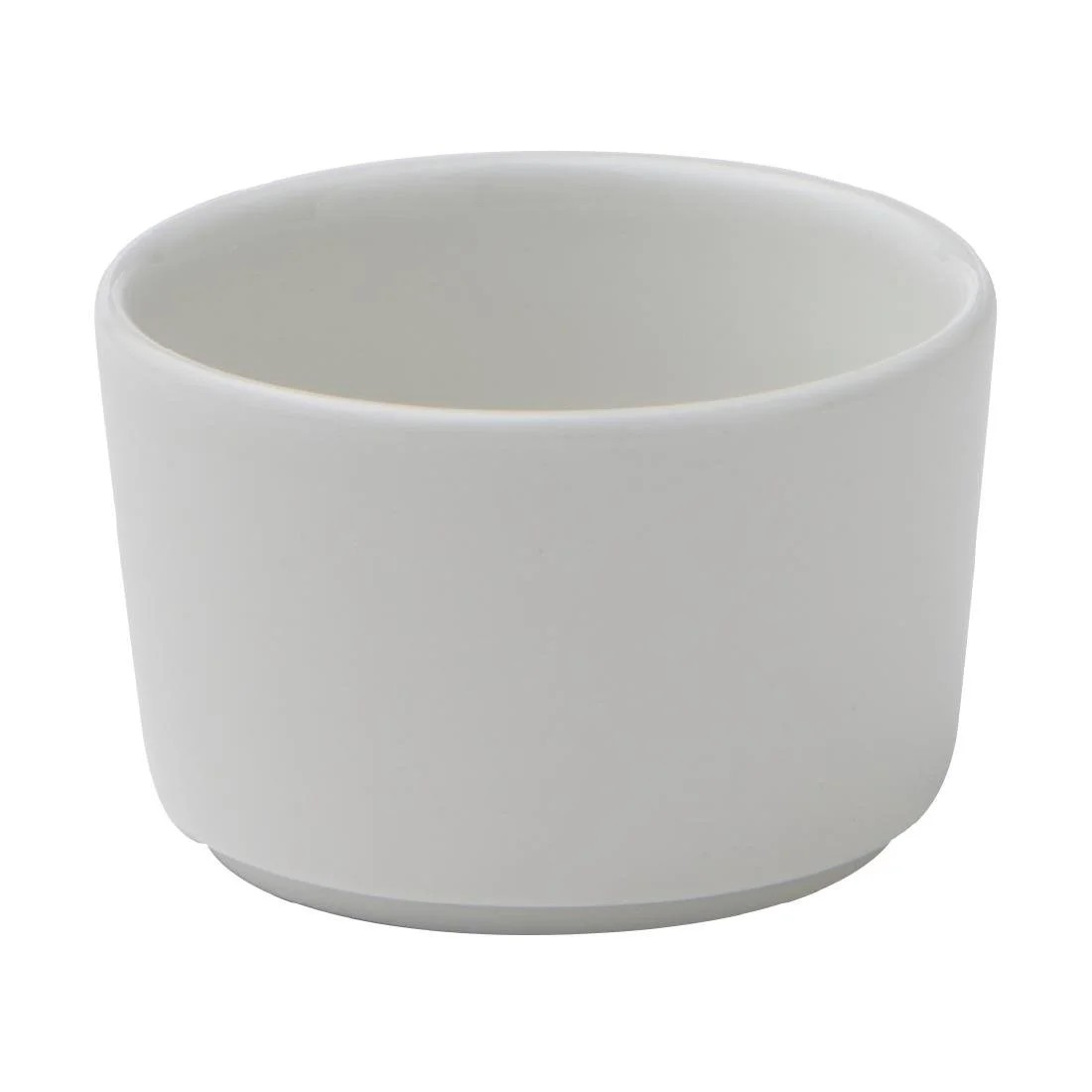 Churchill Super Vitrified Nourish Straight Sided Dip Pots White 75mm (12 Pack) - Image 1