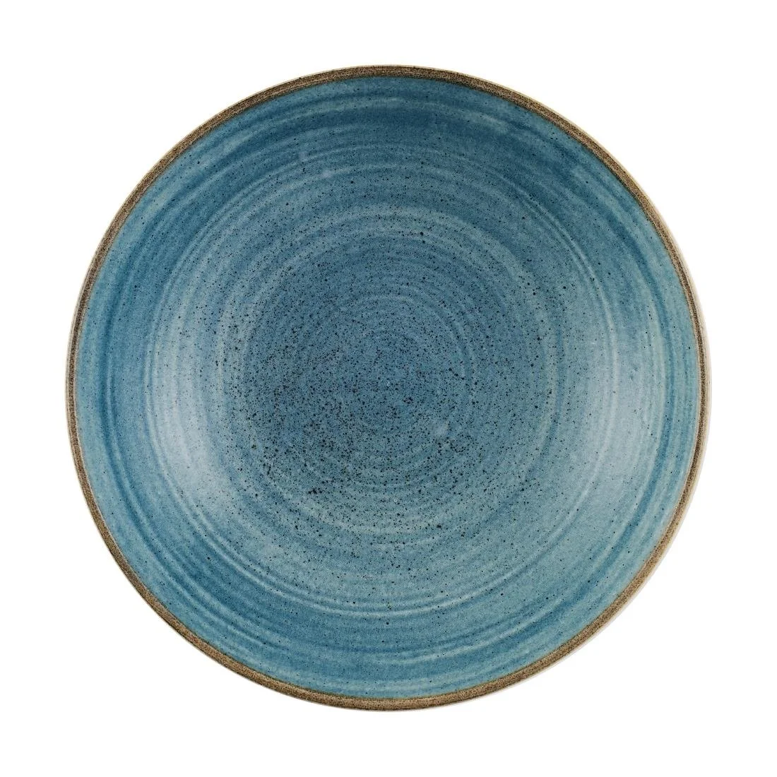 Churchill Stonecast Raw Coupe Bowls Teal 184mm (12 Pack) - Image 1
