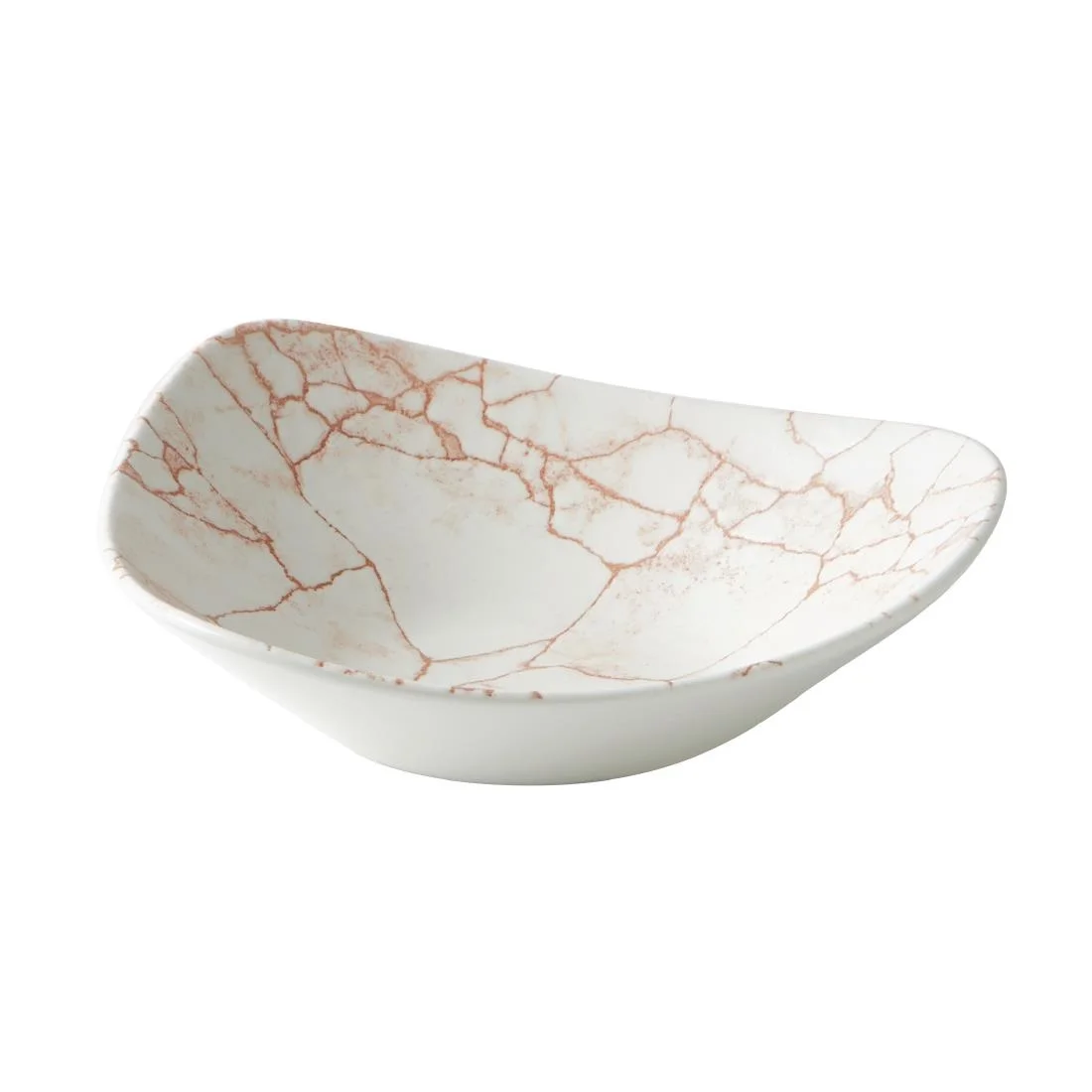 Churchill Studio Prints Kintsugi Lotus Bowls Coral 178mm (12 Pack) - Image 2