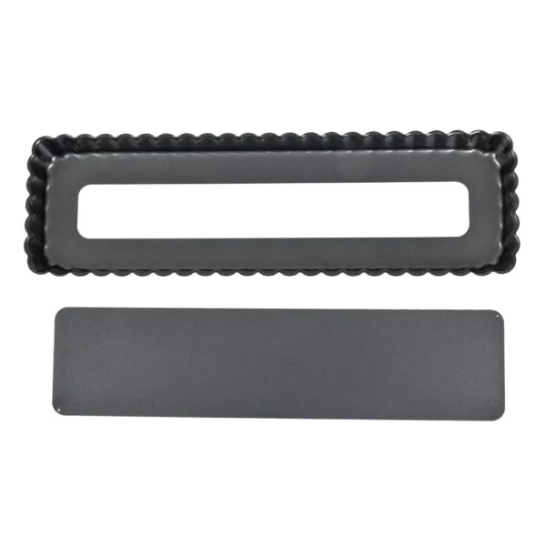 De Buyer Non-Stick Rectangular Tart Mould With Removable Base 36 cm