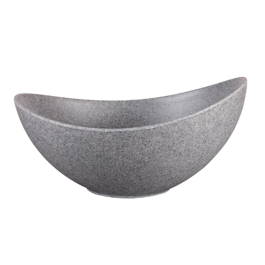 Churchill Melamine Moonstone Bowl Granite 355mm