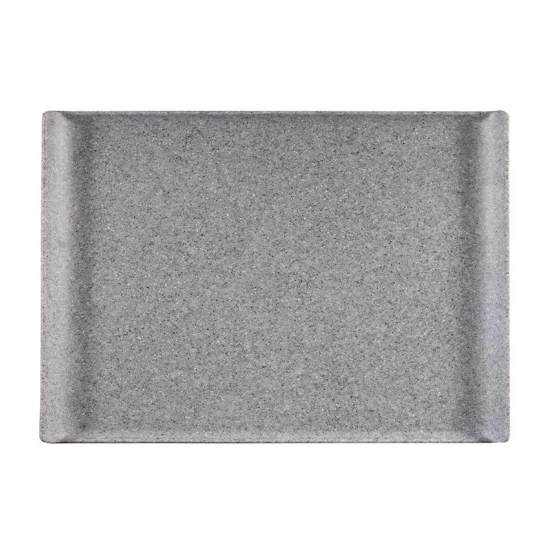 Churchill Melamine Rectangular Tray Granite 530mm