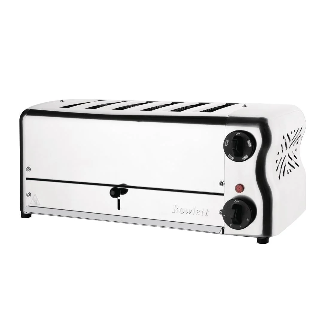 Rowlett Esprit 6 Slot Toaster with Sandwich Cages and Extra Duraheat Elements Chrome - Image 7