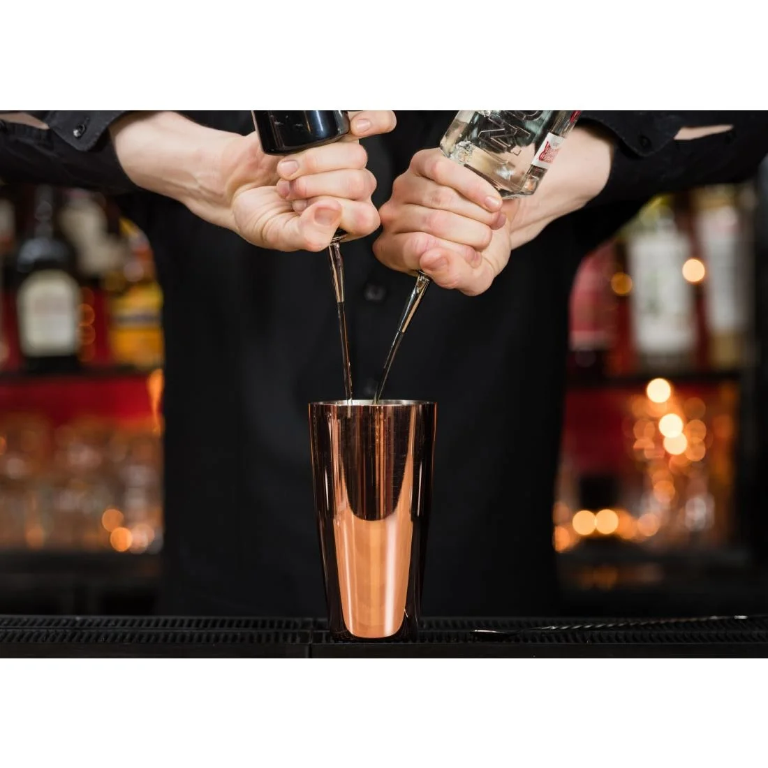 Beaumont Polished Copper Plated Boston Can 28oz - Image 2