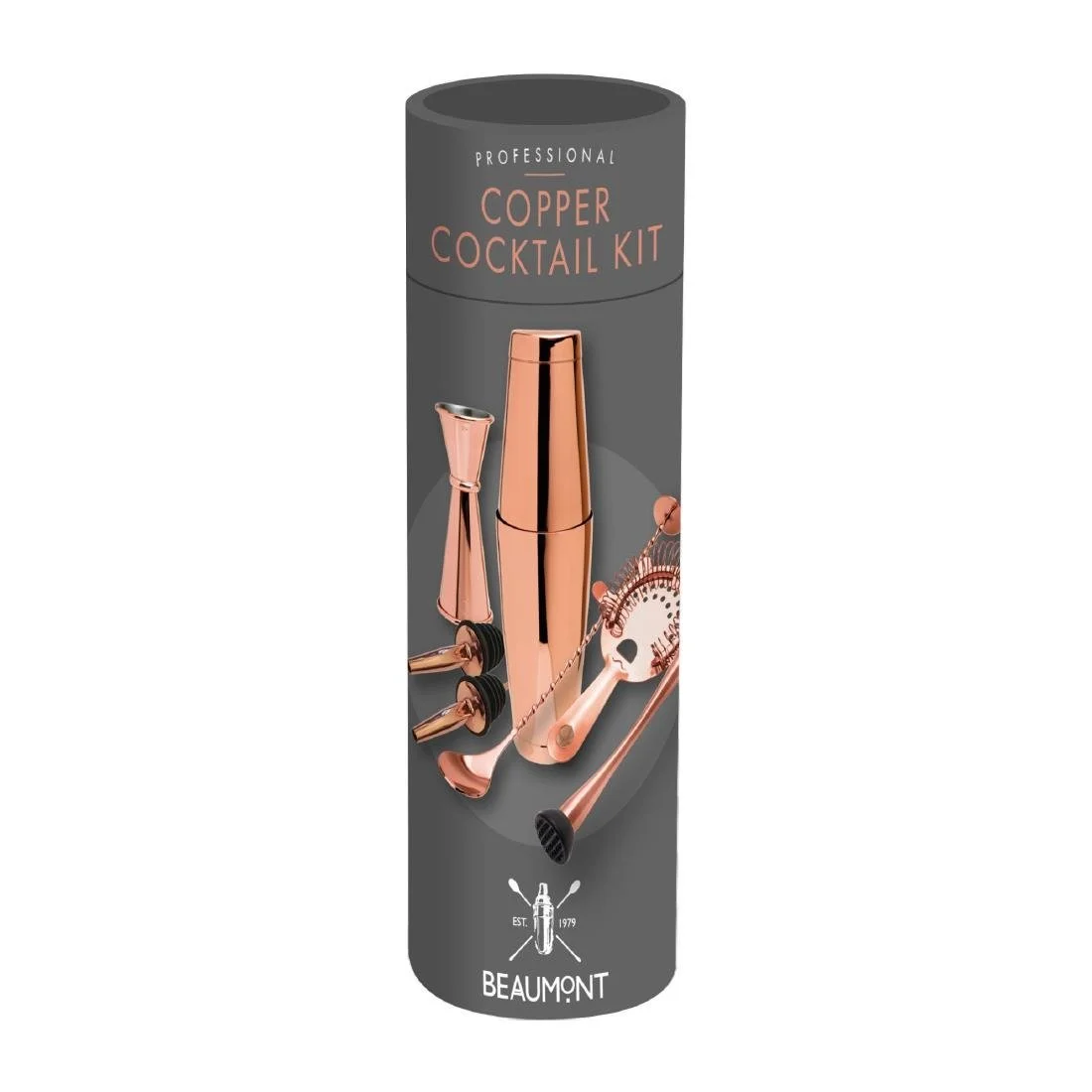 Beaumont 8-Piece Cocktail kit Copper - Image 2