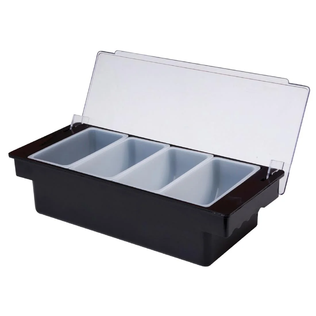 Beaumont 4 Compartment Condiment Holder Black