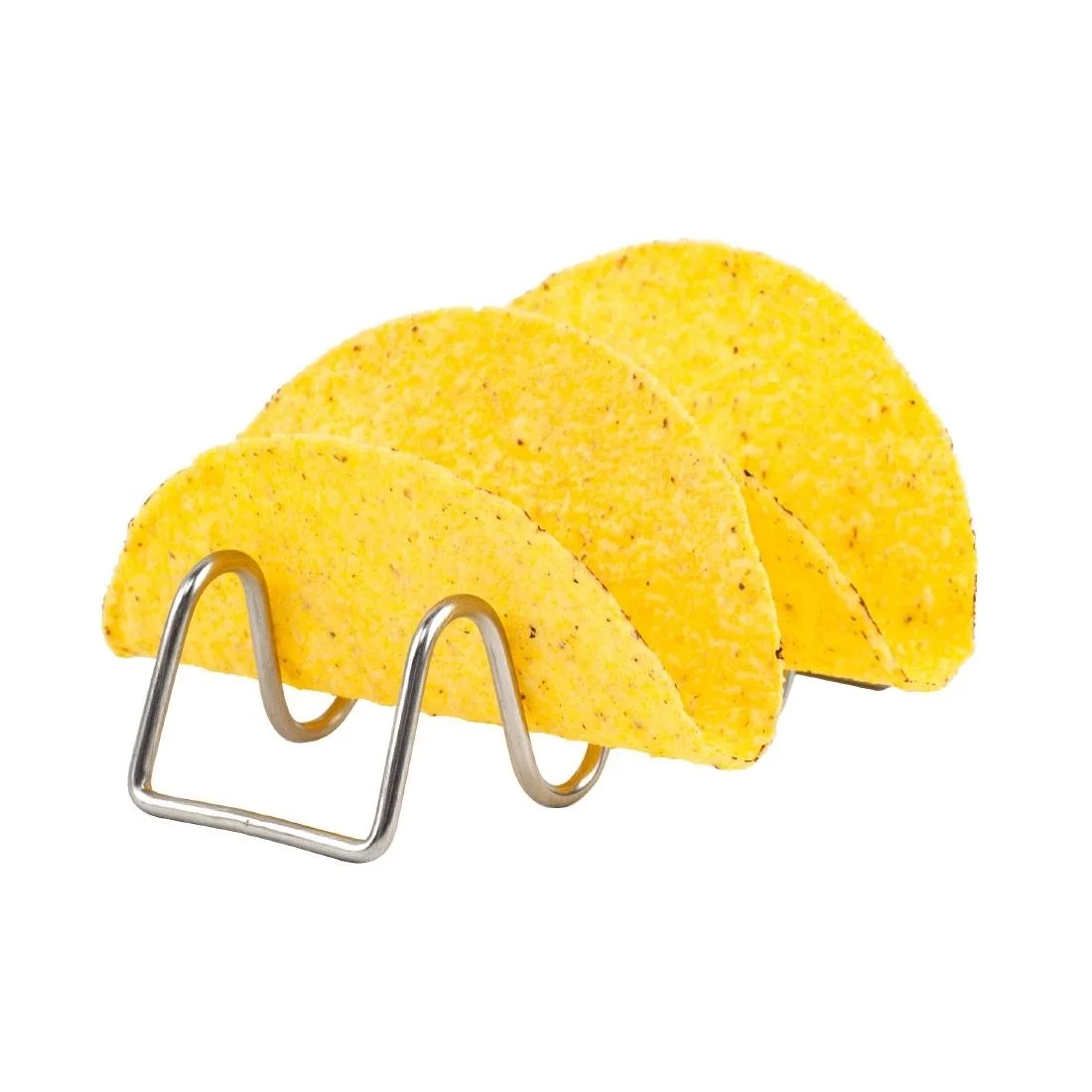 Beaumont Stainless Steel 2-3 Taco Holder - Image 2