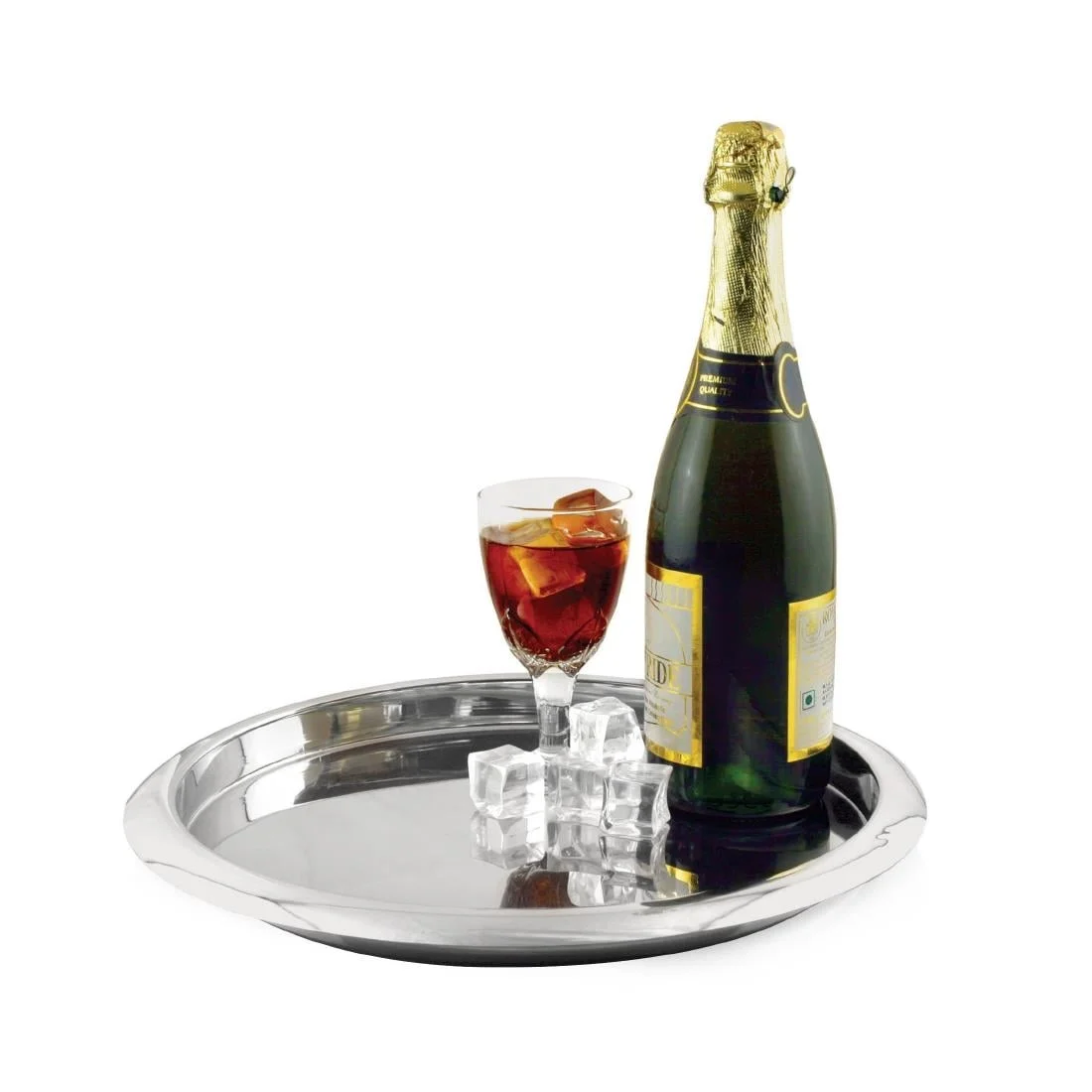 Beaumont Mirrored Waiters Tray 355mm - Image 2