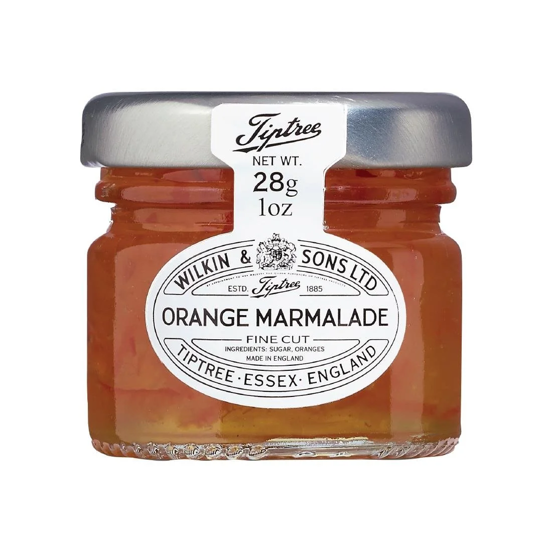 Tiptree Fine Cut Orange Marmalade Preserve 28g (72 Pack)
