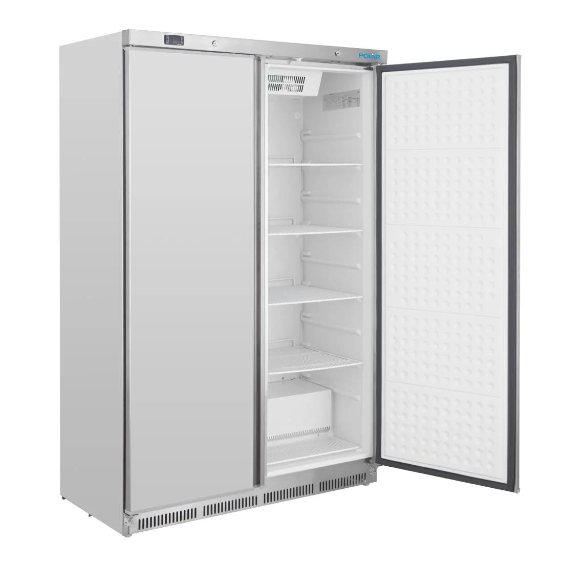 Polar C-Series Double Door Fridge Stainless Steel - Image 4