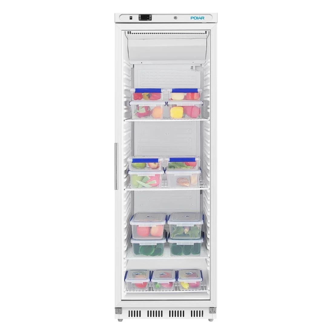 Polar C-Series Upright Display Fridge White 400Ltr - Image 4