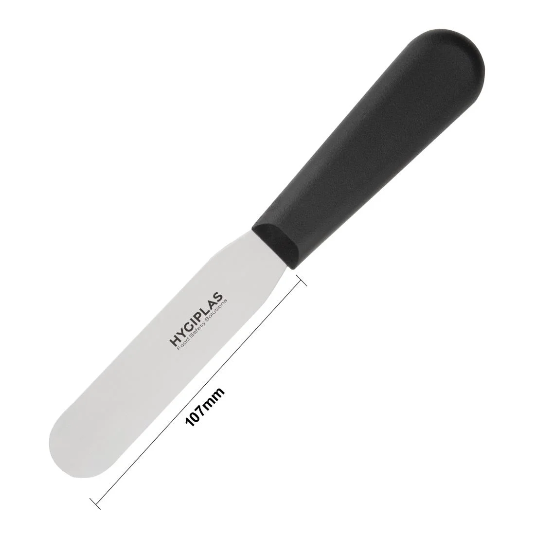 Hygiplas Straight Blade Palette Knife Black 10cm - Image 5