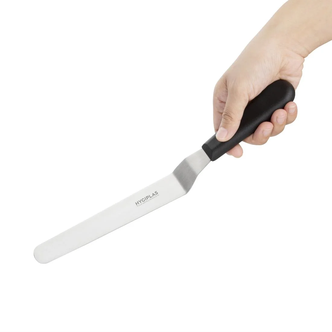Hygiplas Angled Blade Palette Knife Black 19cm - Image 2