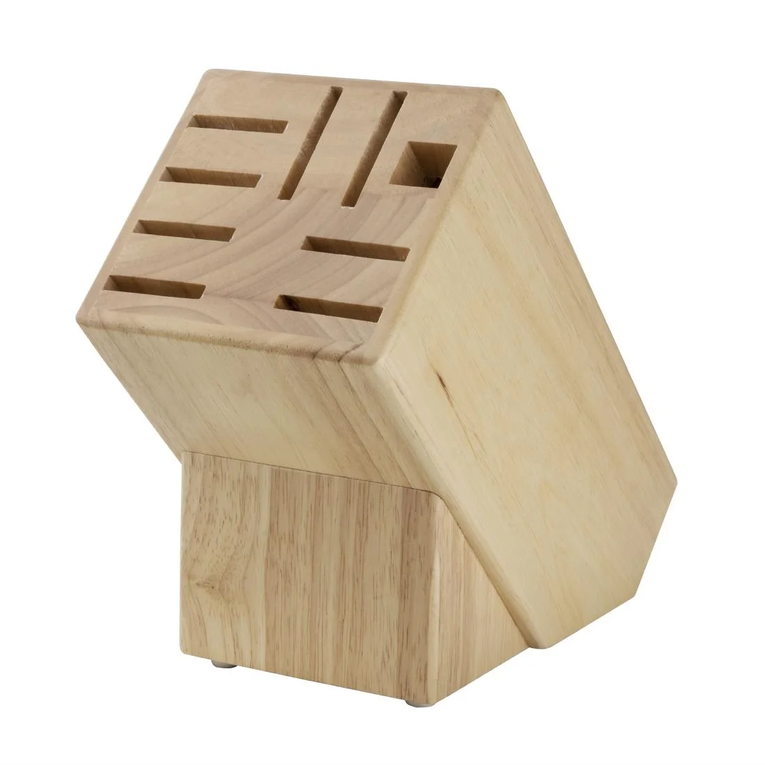 Vogue Wooden Knife Block 9 Slots - Image 2