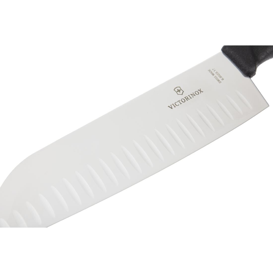 Victorinox Scalloped Edged Santoku Knife 17cm