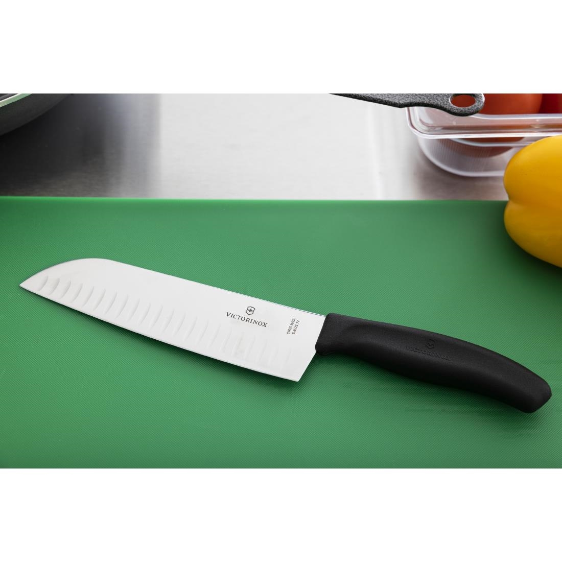 Victorinox Scalloped Edged Santoku Knife 17cm