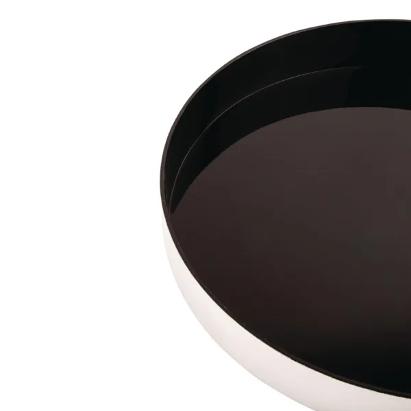 Olympia Round Non Slip Drinks Tray 13 in