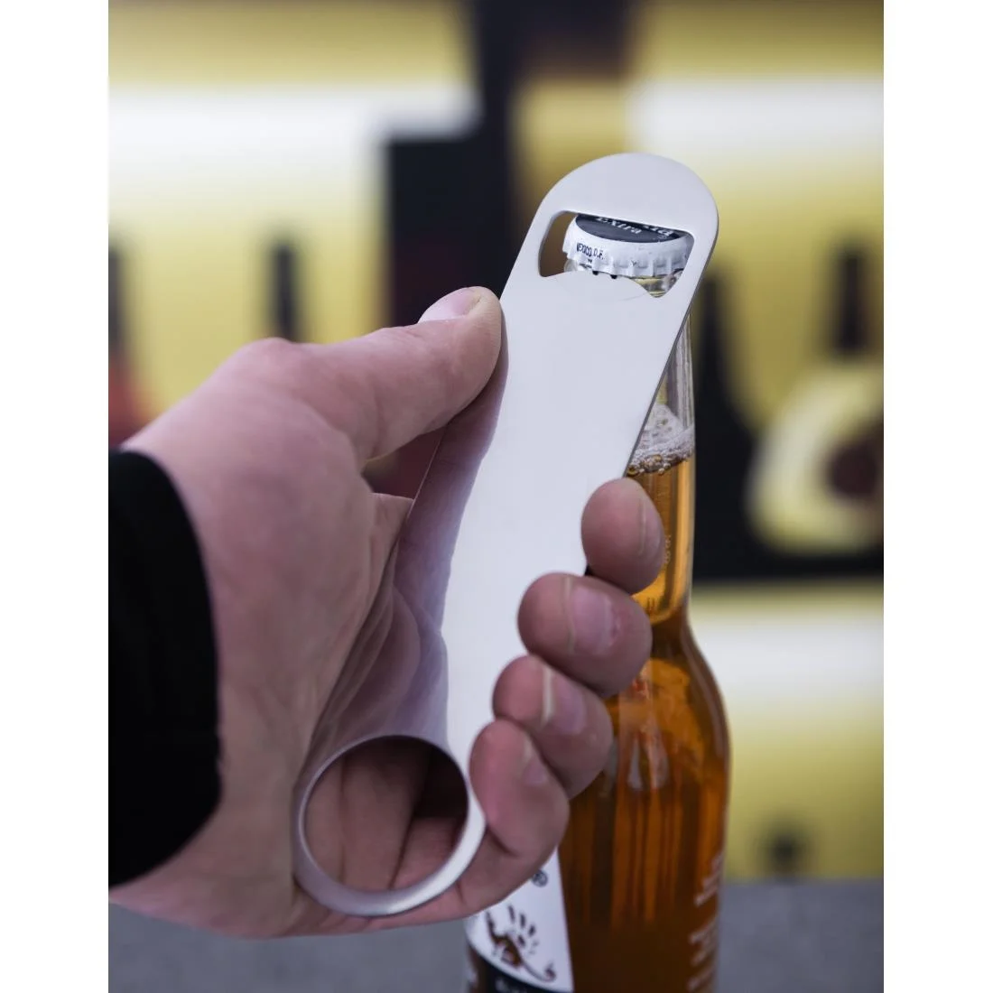 Olympia Bar Blade Bottle Opener Stainless Steel - Image 6