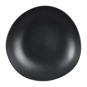Alchemy Melamine Trace Granite Black Melamine Bowls 380mm (2 Pack)
