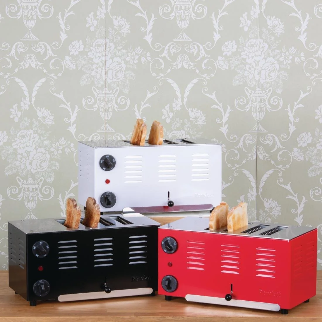 Rowlett Regent 4 Slot Toaster Jet Black with 2x Additional Elements - Image 9