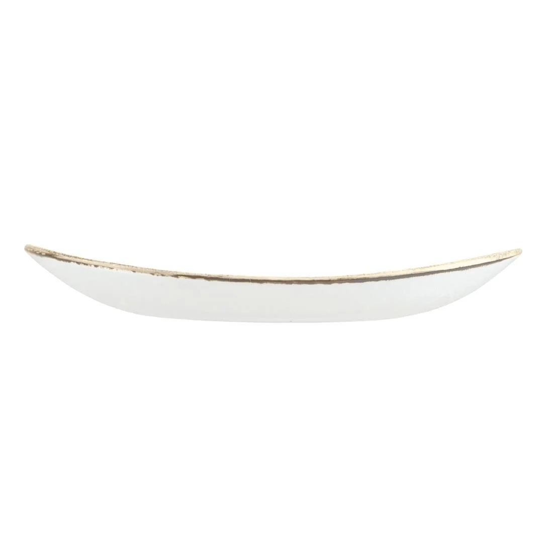 Churchill Studio Prints Homespun Charcoal Black Large Oval Coupe Plate 270 x 299mm - Image 2