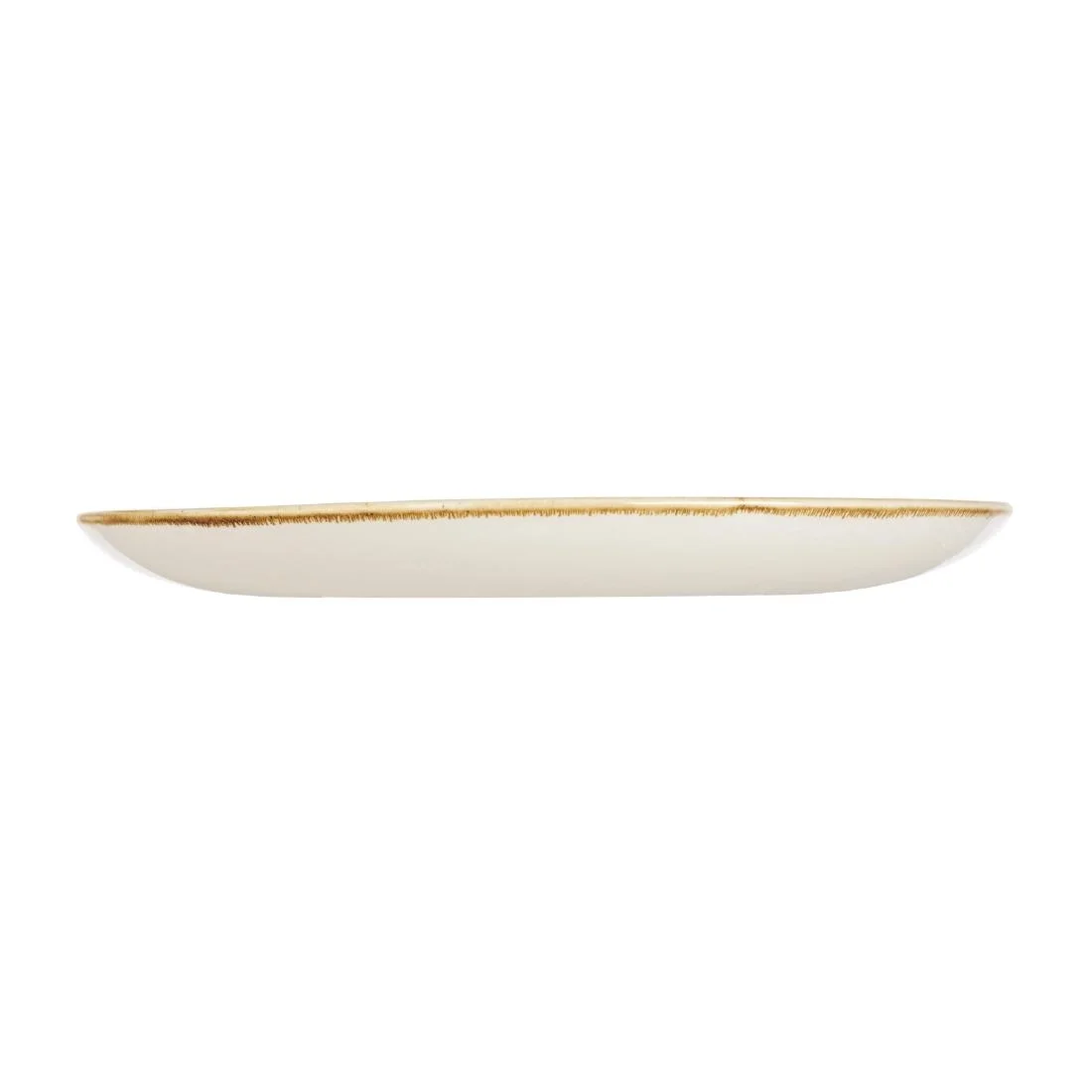Churchill Studio Prints Homespun Stone Grey Coupe Plate 217mm - Image 2