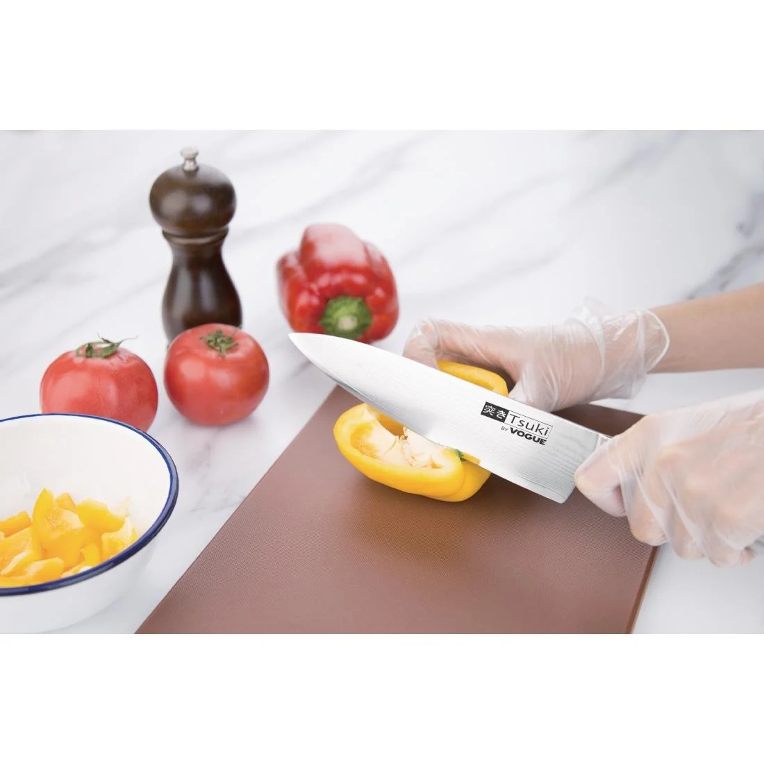 Tsuki Series 8 Chef Knife 20cm - Image 3
