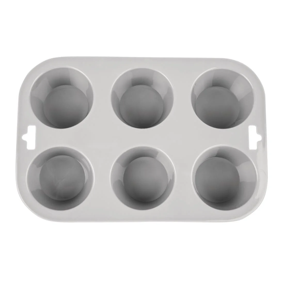 Vogue Flexible Silicone Six Hole Muffin Pan - Image 4