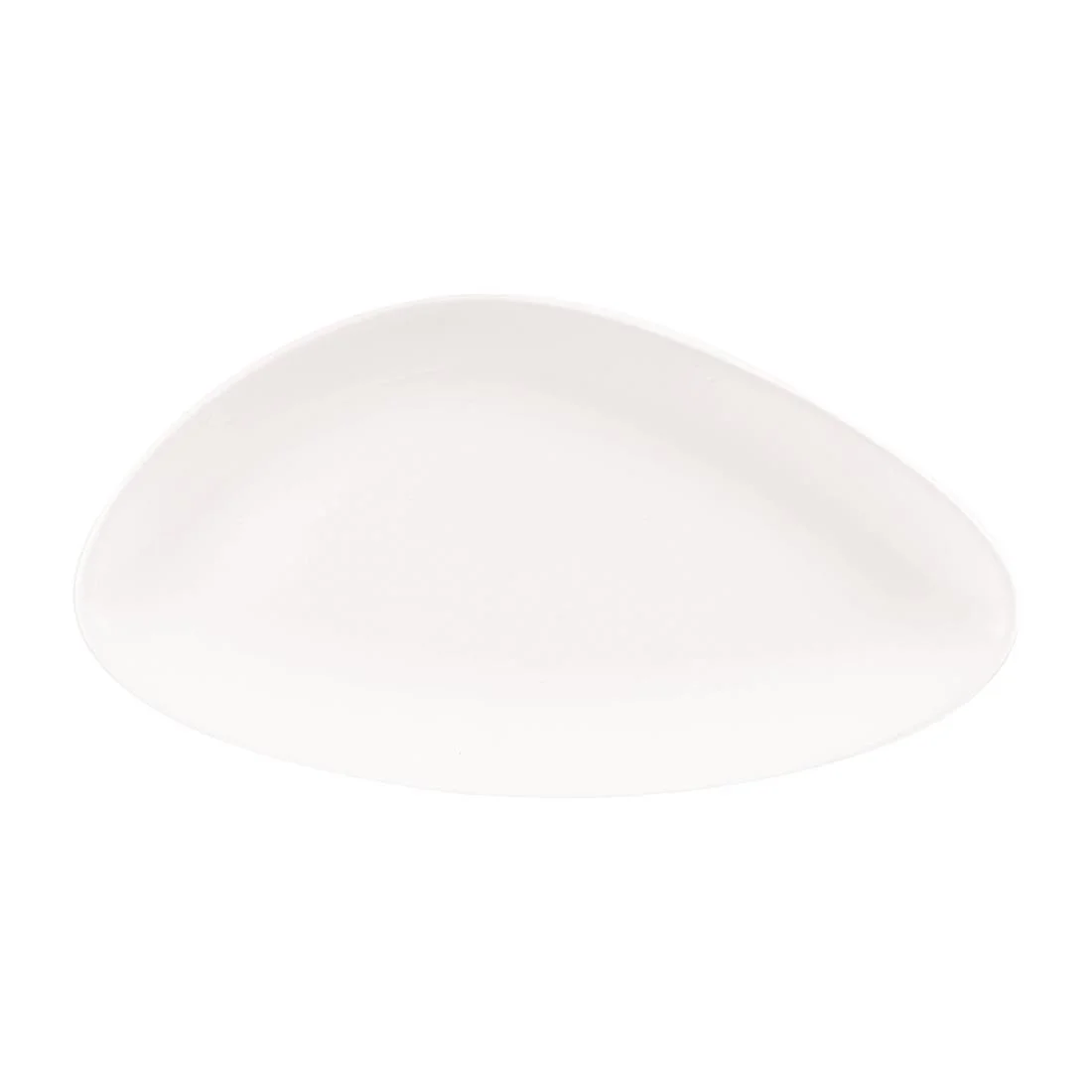 Churchill Lotus Triangular Plates White 350mm (6 Pack)