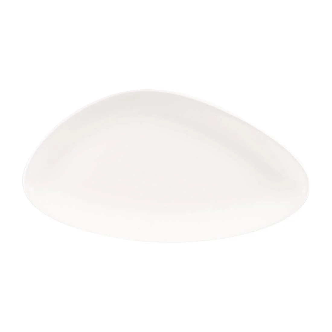 Churchill Lotus Triangular Plates White 350mm (6 Pack)