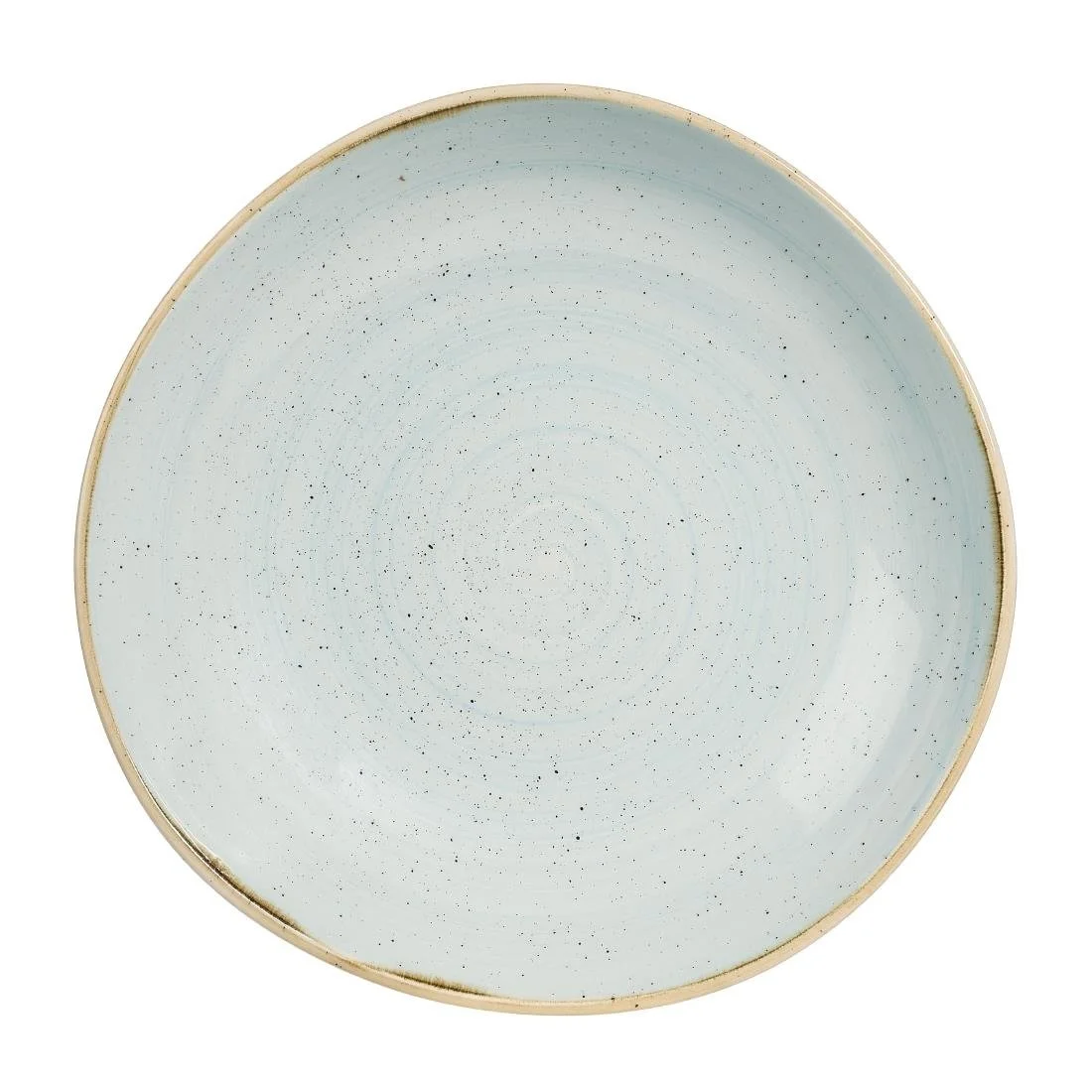 Churchill Stonecast Trace Bowls Duck Egg Blue 253mm (12 Pack) - Image 1