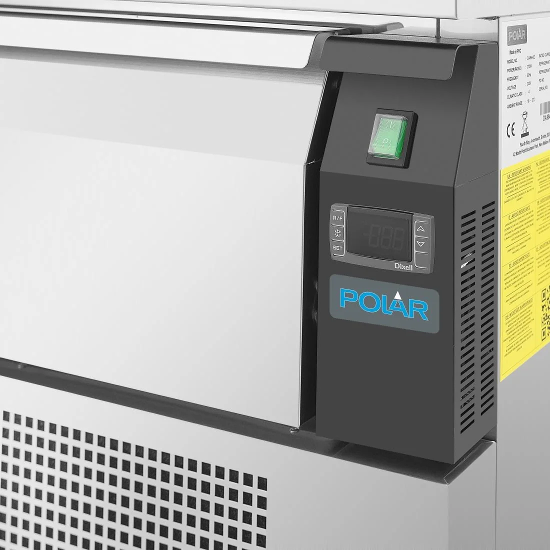 Polar U-Series Single Drawer Dual Temperature Counter Fridge Freezer 3xGN - Image 5