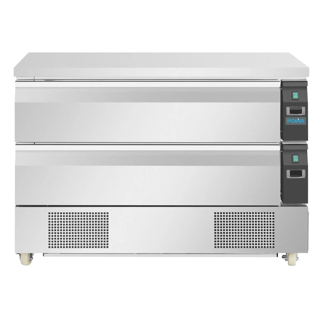 Polar U-Series Double Drawer Dual Temperature Counter Fridge Freezer 6xGN - Image 3