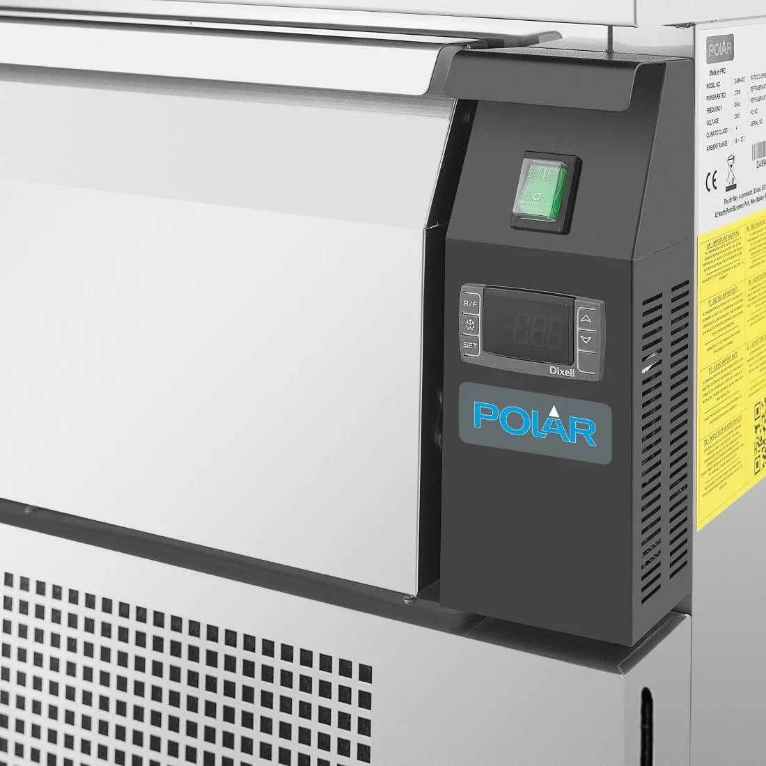 Polar U-Series Double Drawer Dual Temperature Counter Fridge Freezer 6xGN - Image 5