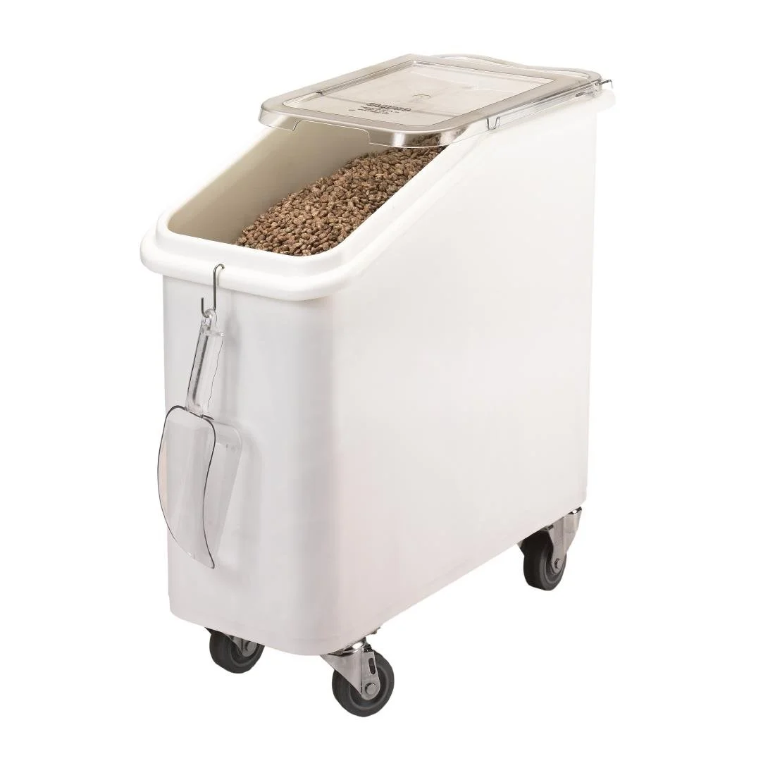 Cambro Mobile Ingredient Bin White 81Ltr - Image 4
