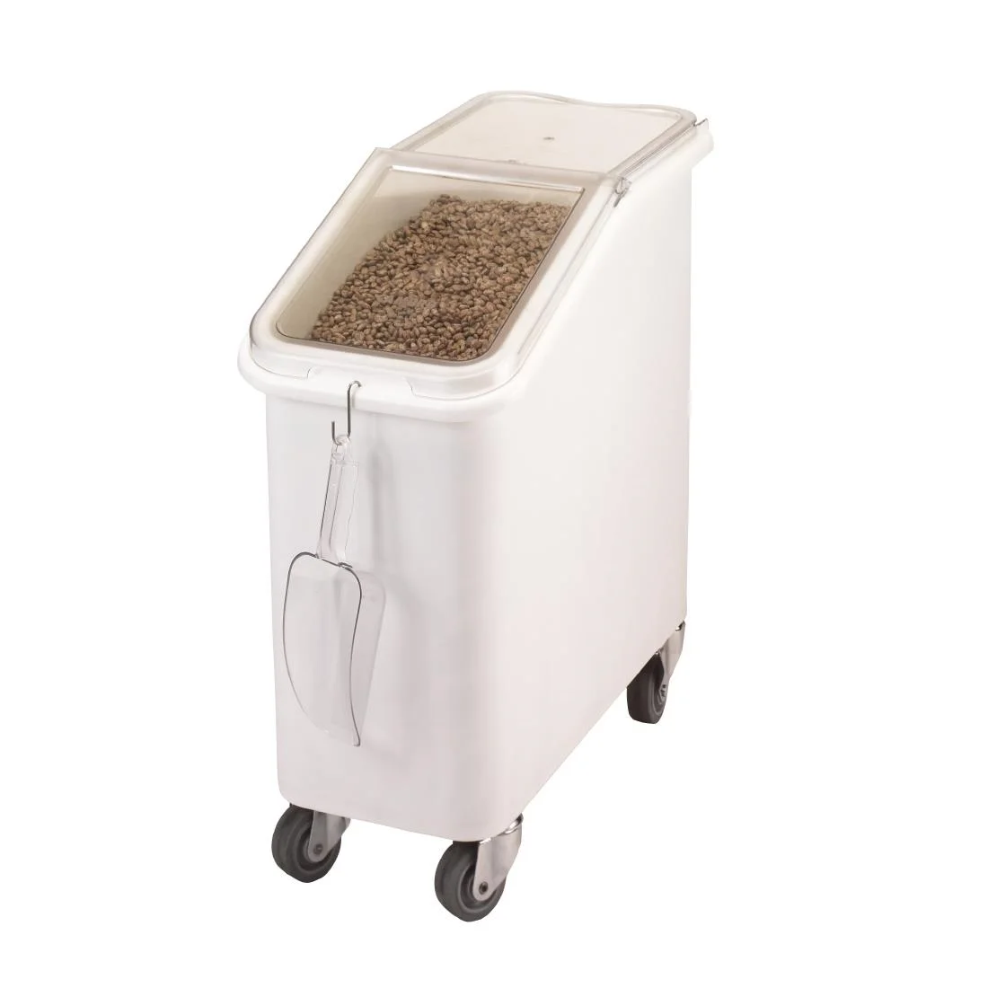 Cambro Mobile Ingredient Bin White 81Ltr - Image 5