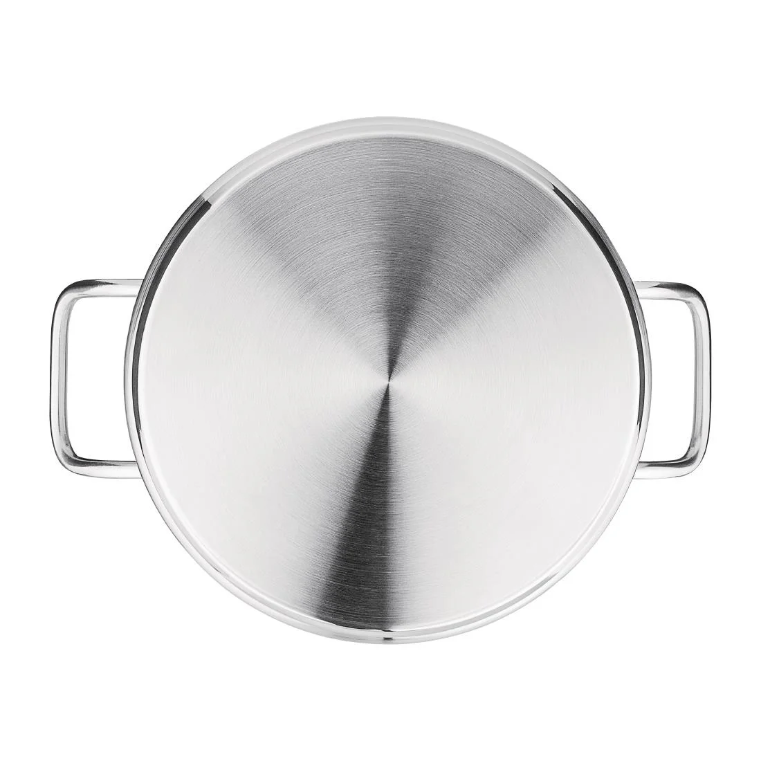 Nisbets Essentials Stainless Steel Stew Pot with Lid  32cm - Image 2