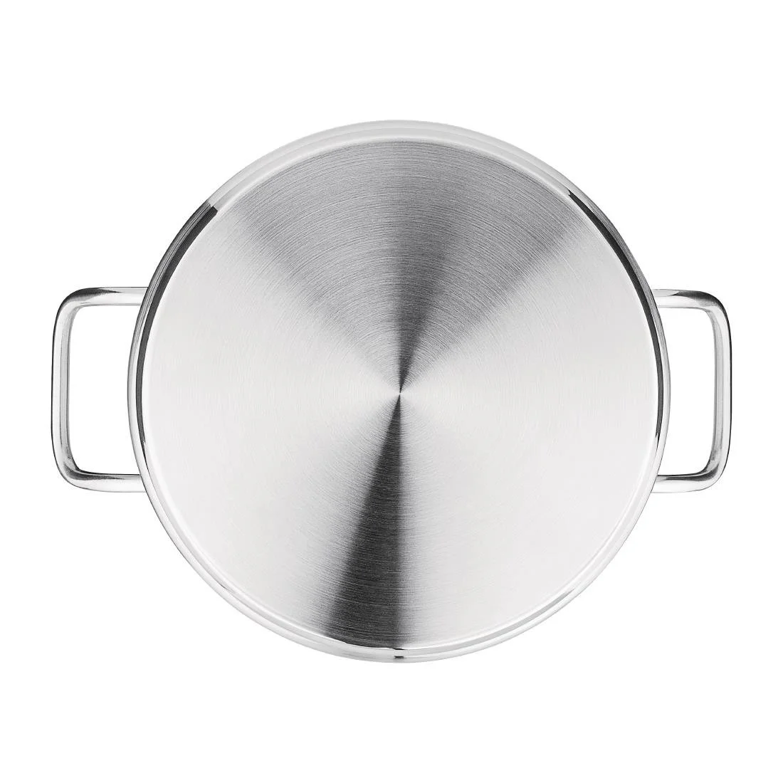 Nisbets Essentials Stainless Steel Stew Pot with Lid  32cm - Image 2