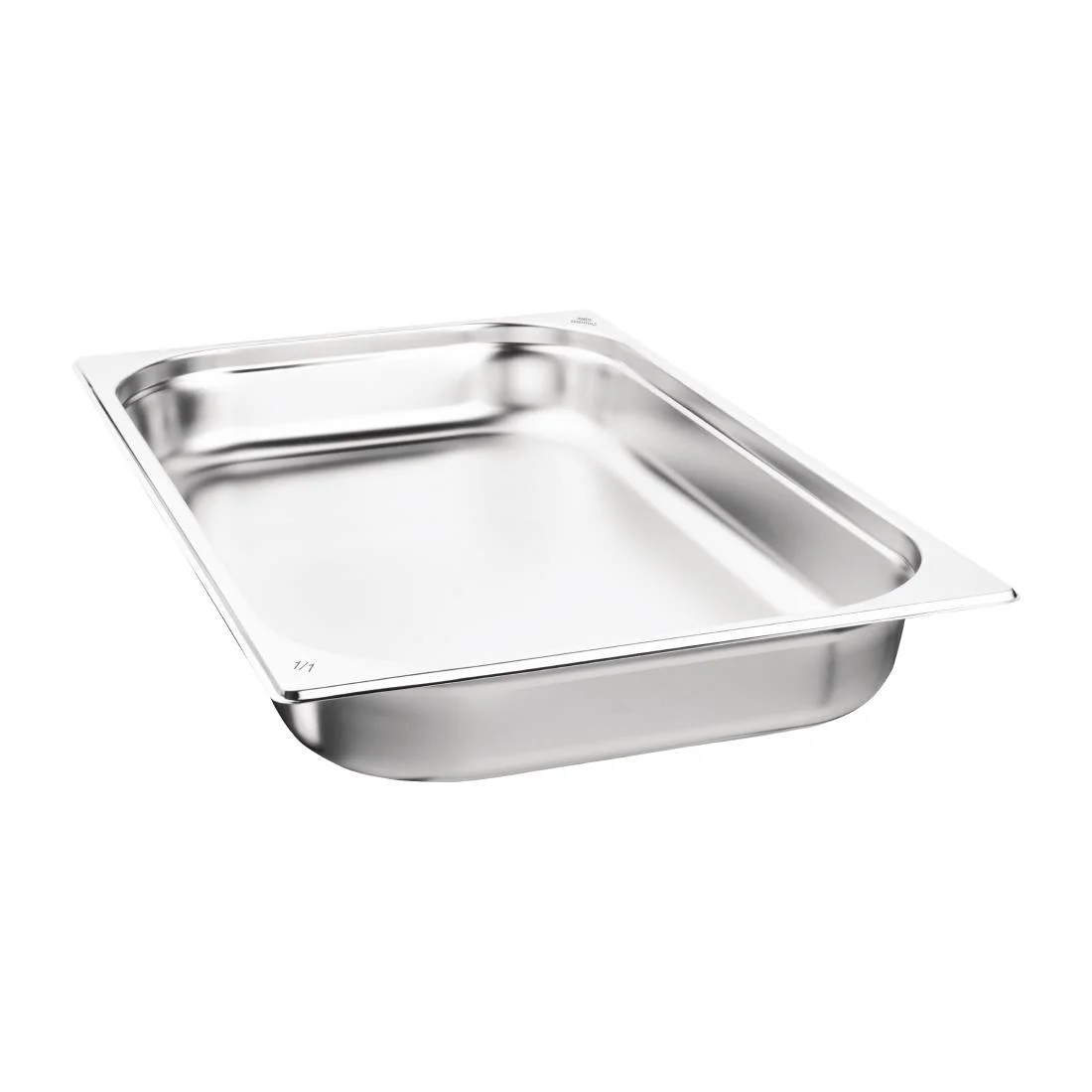Nisbets Essentials Stainless Steel 1/1 Gastronorm 65mm ( 3 Pack) - Image 2