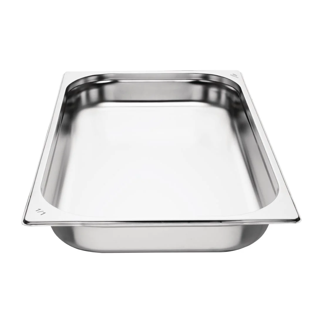 Nisbets Essentials Stainless Steel 1/1 Gastronorm 65mm ( 3 Pack) - Image 4