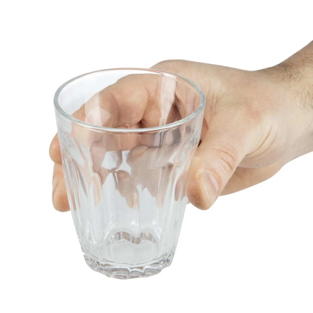 Olympia Toughened Tumbler Glass - 230ml 8oz (Box 12) - Image 2