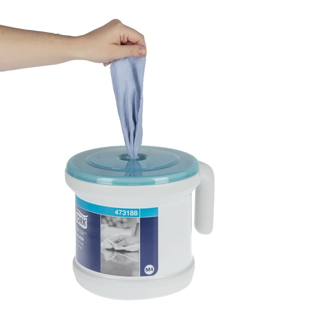 Tork Reflex Portable Dispenser and Blue Roll Starter Pack - Image 2