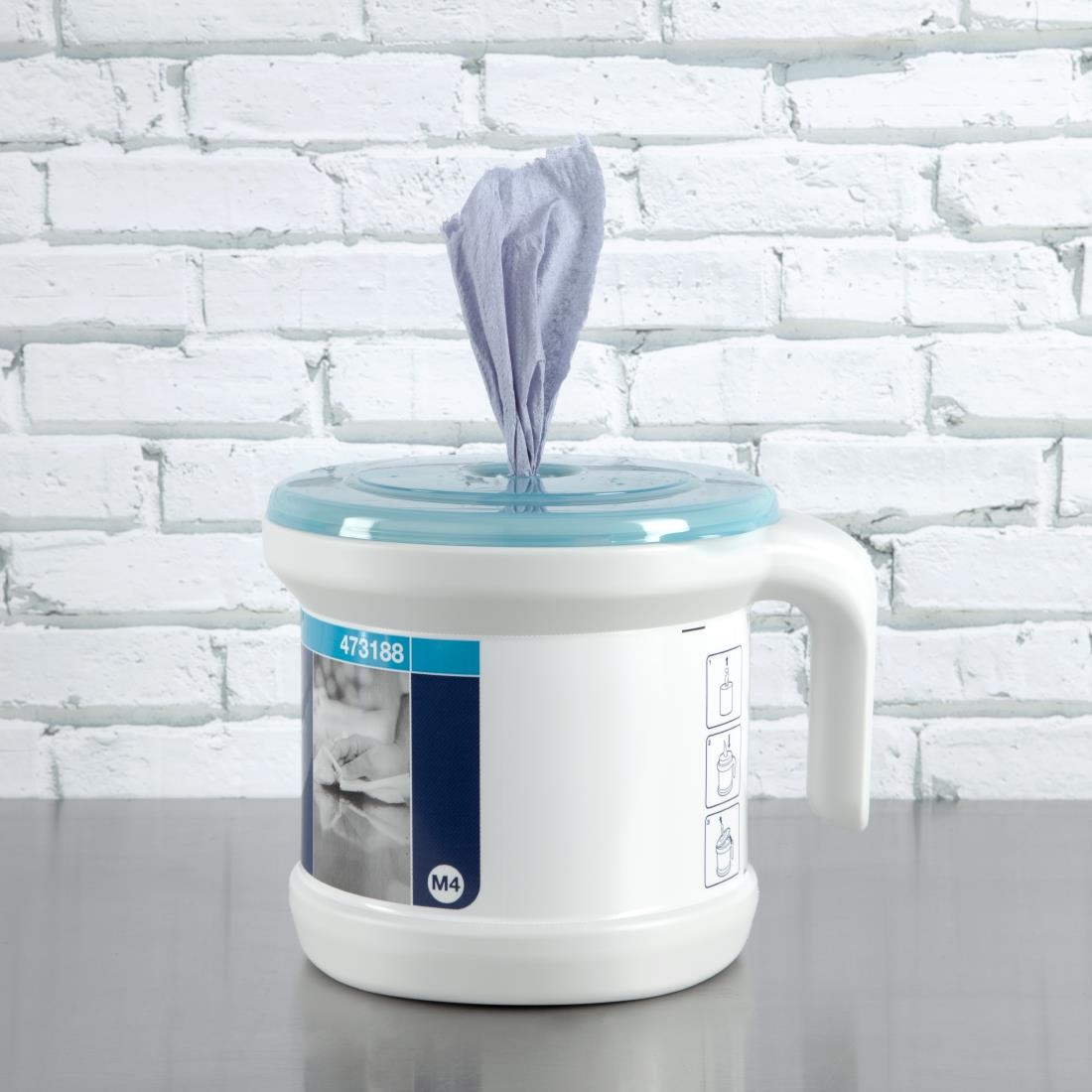 Tork Reflex Portable Dispenser and Blue Roll Starter Pack