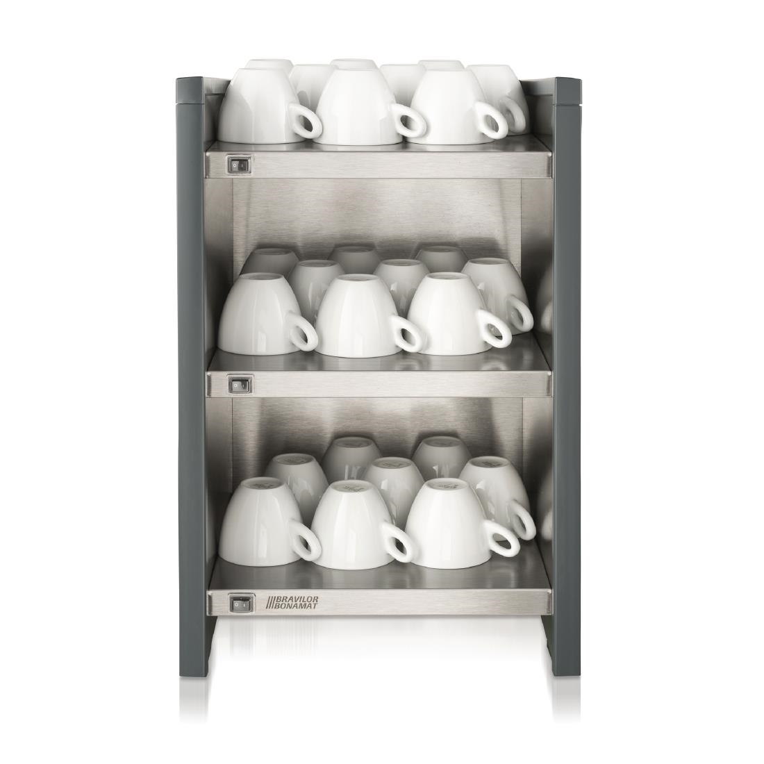 Bravilor Cup Warmer WHK 3 Shelf White