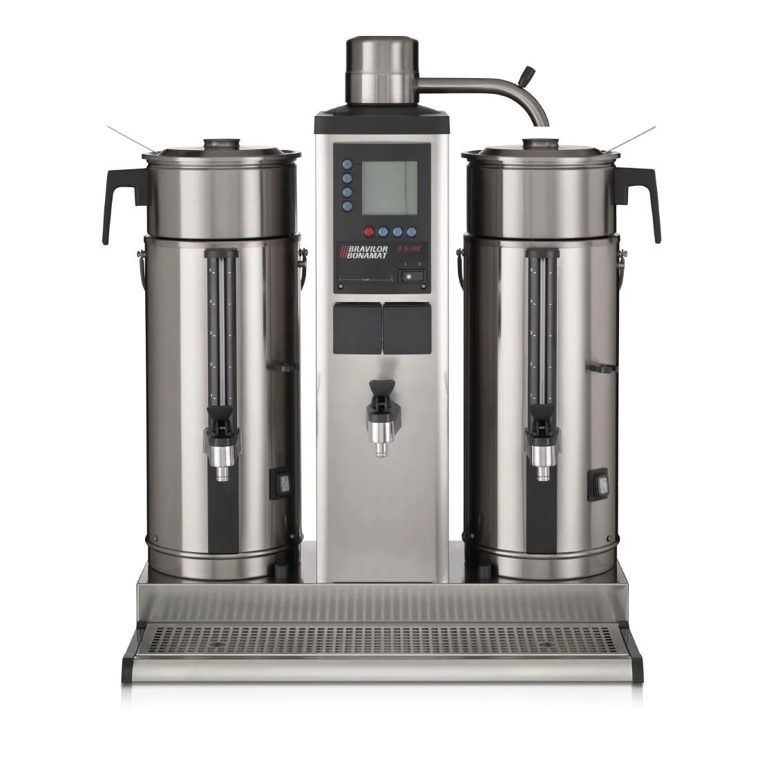 Bravilor B5 HW Bulk Coffee Brewer with 2x5Ltr Coffee Urns and Hot Water Tap Three Phase - Image 2