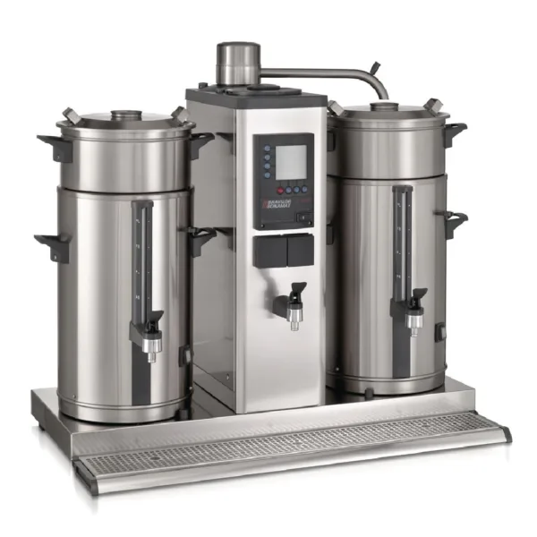 Bravilor B10 HW Bulk Coffee Brewer with 2x10Ltr Coffee Urns and Hot Water Tap 3 Phase