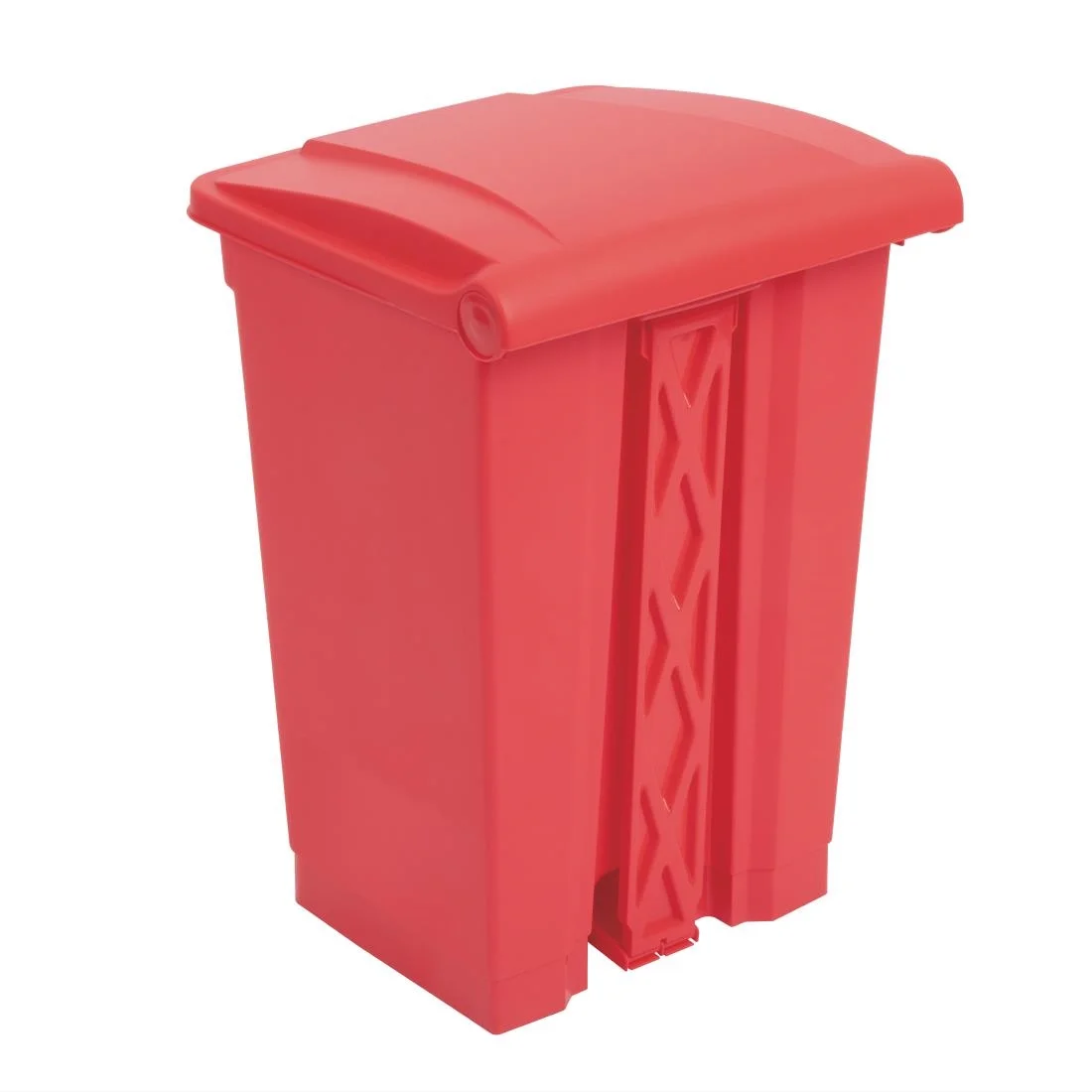 Jantex Kitchen Pedal Bin Red 45Ltr - Image 3