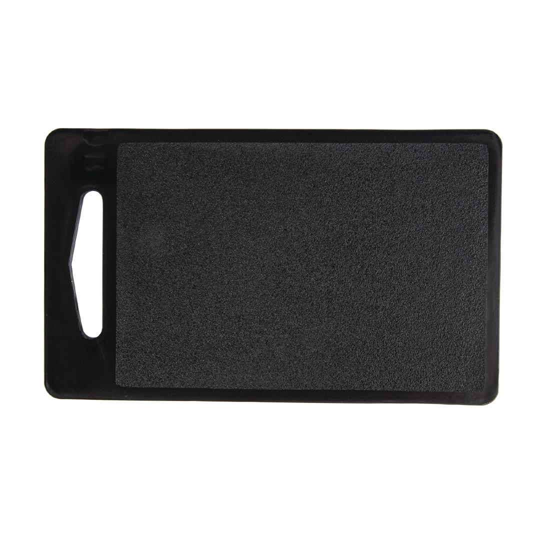 Hygiplas Bar Chopping Board Black 255mm