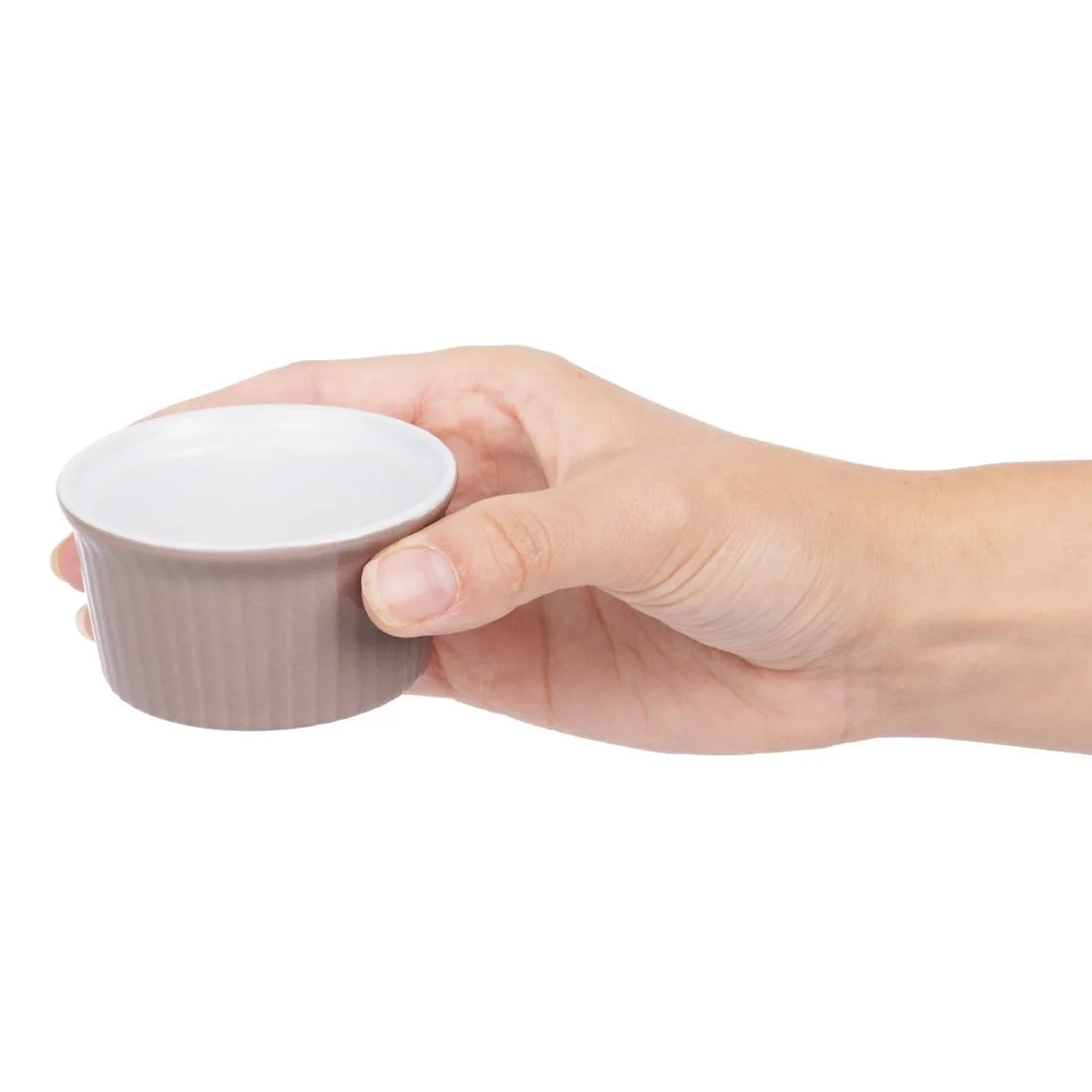 Olympia Pastel Ramekin Grey 70ml - Image 11
