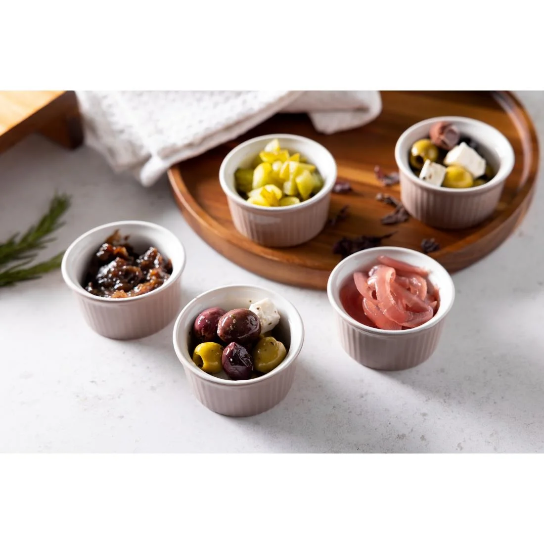Olympia Pastel Ramekin Grey 70ml - Image 12